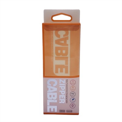 Hot Selling Retail Display Clear Window PVC Blister Box Packaging For Charging Cable