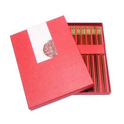 High Quality Simple Handmade Gift Cardboard Chopsticks Packaging Box