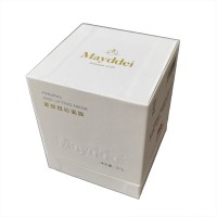 Wholesale Square Shape Embossing Printed 2 Pieces Cardboard Lid Gift Box For Mask Packaging