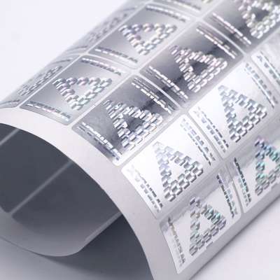 Custom Adhesive Laser Anti-Fake Security Hologram Sticker Counterfeit Label