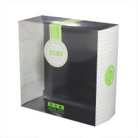 Factory Price Eco-friendly Elegant Printing PET Plastic Foldable Packaging Case For Cheese Cake